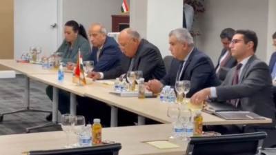 وزير الخارجية يبحث مع نظيره الهندي سبل تعزيز العلاقات الثنائية