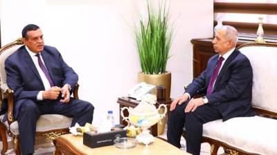 أول لقاء بين وزير التنمية المحلية ورئيس الأكاديمية العربية للعلوم.. ماذا جرى؟