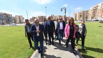 تفاصيل جولة وزير الإسكان بحدائق العاصمة ووحدات  "سكن لكل المصريين"