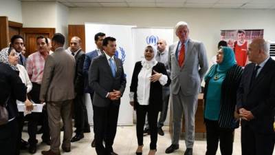 وزير الشباب يشهد إطلاق مشروع المراكز المجتمعية الرقمية