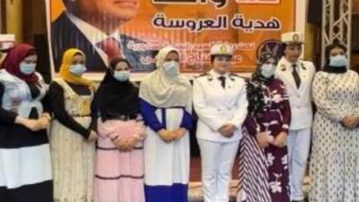 الداخلية تواصل تقديم الدعم للمُقبلات على الزواج بالمحافظات