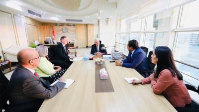 وزير التعليم يجتمع مع وفد جامعة ساوثهامبتون البريطانية لبحث التعاون العلمي والأكاديمي