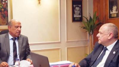 وزير قطاع الأعمال يتابع موقف مشروعات شركات القابضة للصناعات المعدنية 