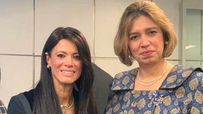 المشاط تواصل لقاءاتها مع رؤساء المؤسسات الدولية لتعزيز جهود التحول الأخضر