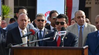 وزير الرياضة يعلن موافقة الرئيس السيسي على استضافة مصر اولمبياد 2036