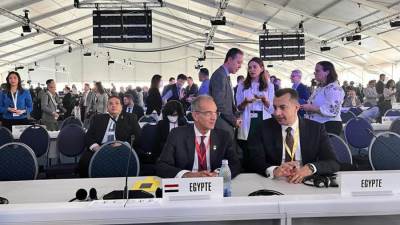 وزير الاتصالات يشارك فى افتتاح مؤتمر المندوبين المفوضين برومانيا