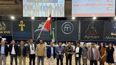الأمارات تتوج بكأس "كل الأمم" للخيل العربية في ألمانيا