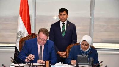 وزير الرياضة يشهد توقيع بروتوكول تعاون بين الوزارة ومنظمة العمل الدولية