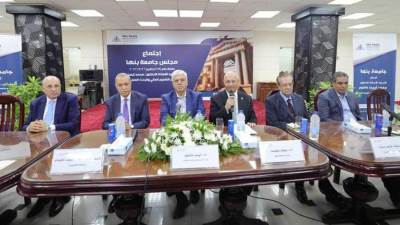 وزير التعليم العالي يشيد بدور جامعة بنها في عملية التنمية الشاملة بمحافظة القليوبية
