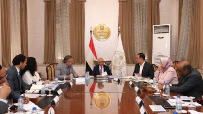 وزير التعليم يبحث أوجه التعاون مع ممثل منظمة يونيسيف في مصر