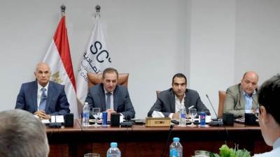 وفد شركة "Krastvetmet" الروسي يزور اقتصادية قناة السويس لإقامة مشروع بمنطقة السخنة المتكاملة