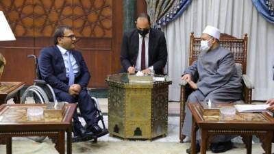 شيخ الأزهر يستقبل السفير النيبالي لدى القاهرة لبحث التعاون في المجالات الدعوية