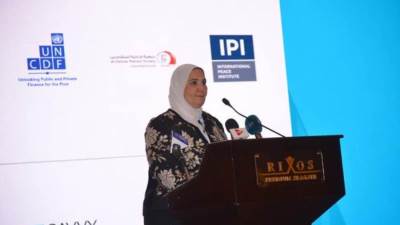 وزيرة التضامن تشارك في إطلاق فعاليات "المؤتمر العربي السادس للتقاعد والتأمينات الاجتماعية"