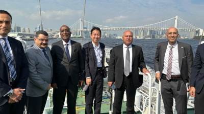 التجربة اليابانية.. تفاصيل زيارة وزير النقل لميناء طوكيو  البحري