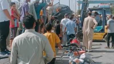 إصابة 4 أشخاص في حادث تصادم قطار بسيارة ملاكي في الشرقية 