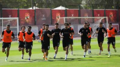 الأهلي يواصل تدريباته استعداداً للموسم الجديد 