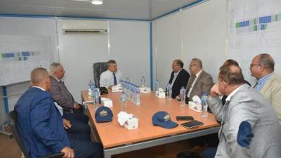 أسامة ربيع يتابع حصاد الأحواض المستزرعة وحصاد 42 طن جمبري