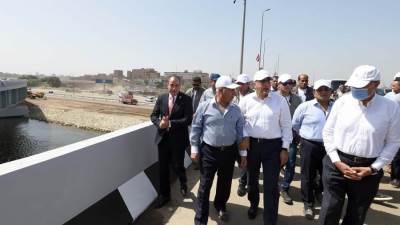 رئيس الوزراء يتفقد أعمال تنفيذ المرحلة الثانية من مشروع تطوير الطريق الدائري