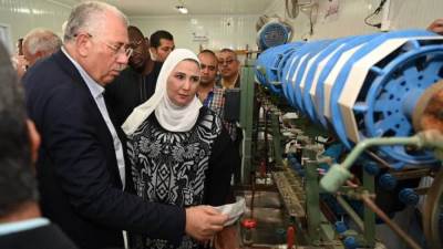 القباج تشارك في افتتاح الملتقى التسويقي المصري الثاني للتمور بمدينة الخارجة 