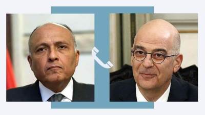 وزير الخارجية يتلقى اتصالاً من وزير خارجية اليونان لبحث التعاون