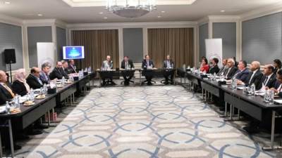 وزير البترول يبحث مع الوفد الاقتصادى الكويتى فرص زيادة الاستثمارات المشتركة