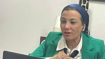 وزيرة البيئة تطلق المبادرة الخاصة بتسريع وتيرة التمويل المناخى بحضور السفير البريطاني