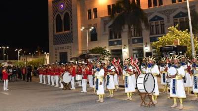 الموسيقى العسكرية تقدم عروضا فنية بالميادين الرئيسية فى ذكرى نصر أكتوبر