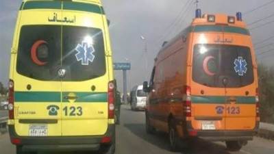 إصابة أسرة كاملة في حادث انفجار أسطوانة غاز بمركز أسيوط 