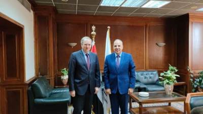 سويلم يلتقى سفير الاتحاد الأوروبي لتعزيز التعاون في قطاع المياه