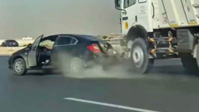 غدا .. اولي جلسات محكمة سائق طريق السويس المتهور