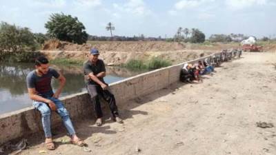 غرق طفل رضيع في مصرف بالشرقية ..أسرته تنتظر خروج جثمانه منذ أسبوع