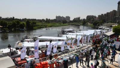 CIB يشارك في أكبر مبادرة لتنظيف مياة نهر النيل 