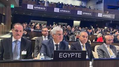 وزير التعليم العالي يلقي كلمة مصر في الدورة 215 للمجلس التنفيذي لليونسكو