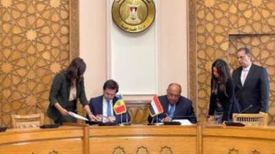 وزيرا خارجية مصر ومولدوفا يوقعان 3 مذكرات تفاهم