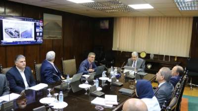 وزير الكهرباء يتابع تنفيذ الأعمال لمركز التحكم القومي الجديد بالعاصمة الإدارية