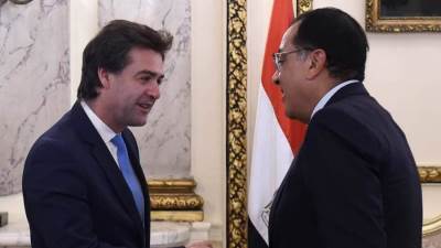 خلال لقائه بوزير الخارجية المولدوفى: مدبولي يؤكد حرص مصر على تعزيز العلاقات مع مولدوفا