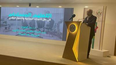 حجازي يشارك في مؤتمر ركائز تحت شعار "التعليم المستدام هو المستقبل"