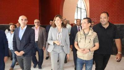 نيفين الكيلاني تتفقد قصر ثقافة روض الفرج.. تفاصيل