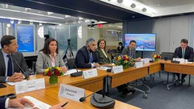 وزيرة التخطيط تشارك في حـوار المجلس الأطلسي حـول التحديات المواجه الاقتصاد