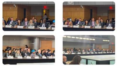 المشاط ومحافظ البنك الدولي تلقي كلمة مصر أمام مجموعة الـ24 الدولية المعنية بالشئون النقدية