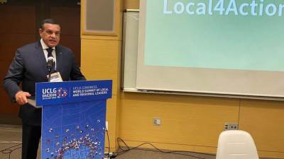 وزير التنمية يشارك في جلسة لمناقشة ملف التغير المناخى وتحقيق العدالة المناخية