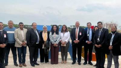 في ختام زيارته لروما.. وزير الزراعة يلتقي المصريين العاملين في" الفاو" 