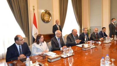 سامح شكري: زيادة حجم التبادل التجارى بين مصر والهند بنسبة 40%