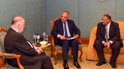 سويلم ورئيس المجلس العالمي للمياه يفتتحان اجتماع مجلس المحافظين الـ79 للمجلس