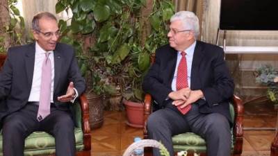 وزيرا التعليم العالي والاتصالات يبحثان آليات تعزيز التعاون ويتابعان مشروع ميكنة المستشفيات