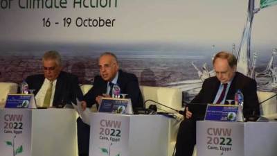 سويلم: تعاون قوي بين مصر وشركائها بهدف تعزيز التعاون بمنطقة البحر المتوسط