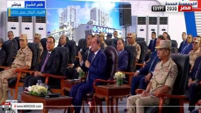 معندناش وقت نضيعه.. السيسي: مشروع الرمال السوداء كلفنا 4 مليارات جنية