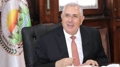 "القصير" يبحث مع التحالف الوطني تدشين مبادرة زراعة 150 ألف فدان قمح