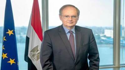 سفير الاتحاد الأوروبي لدى مصر: المياه ستحظى بأولوية على جدول COP27