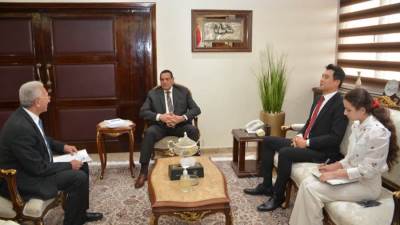 وزير التنمية يبحث مع سفير كوريا الجنوبية لتعزيز التعاون